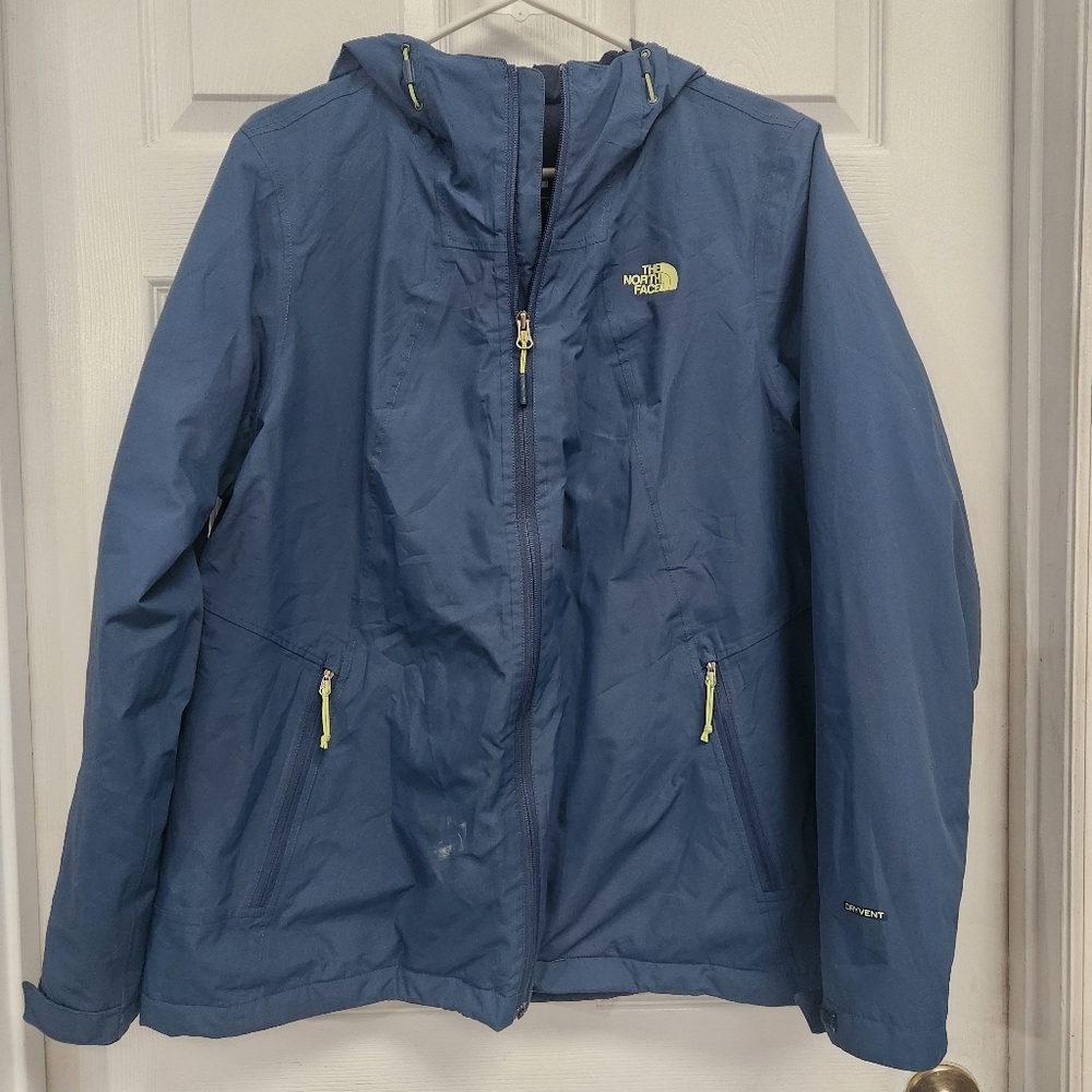 The North Face DryVent Blue Rain Jacket